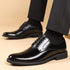 Men's Leather Casual Shoes for Formal Dress and Work Occasions
